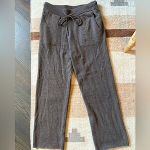 Gentle Herd Cropped Wool Lounge Pants